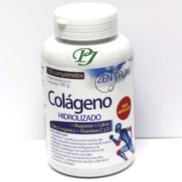 Colageno Hidrolizado 180 Comprimidos Zentrum - Ynsadiet