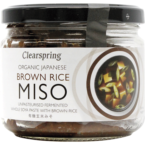 Genmai Miso No Pasteurizado 300 Gr. - Clearspring