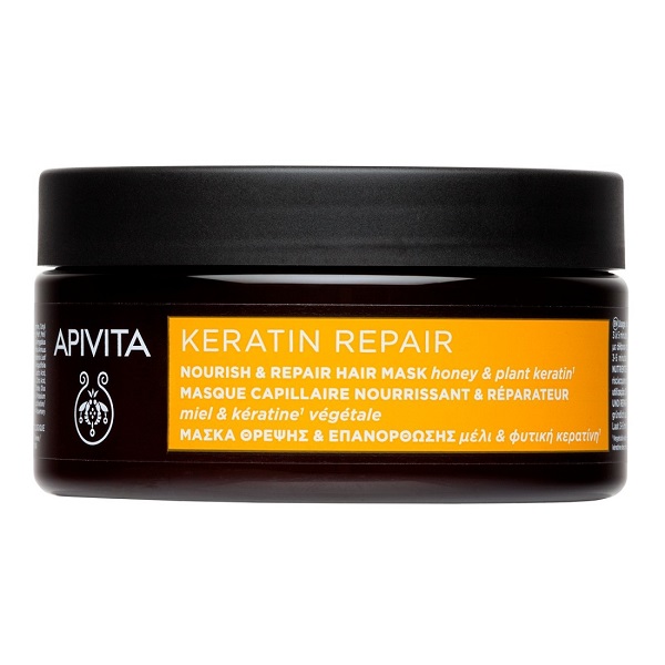 Apivita Mascarilla Reparadora Keratina 200 Ml.