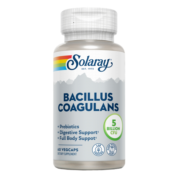 Bacillus Coagulans 60 Cápsulas - Solaray