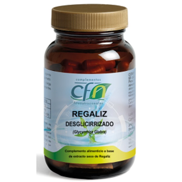 Regaliz Desglirrizado 60 Cápsulas - Cfn