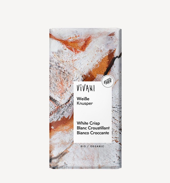 Chocolate Blanco Con Arroz Inflado 100 Gr Vivani