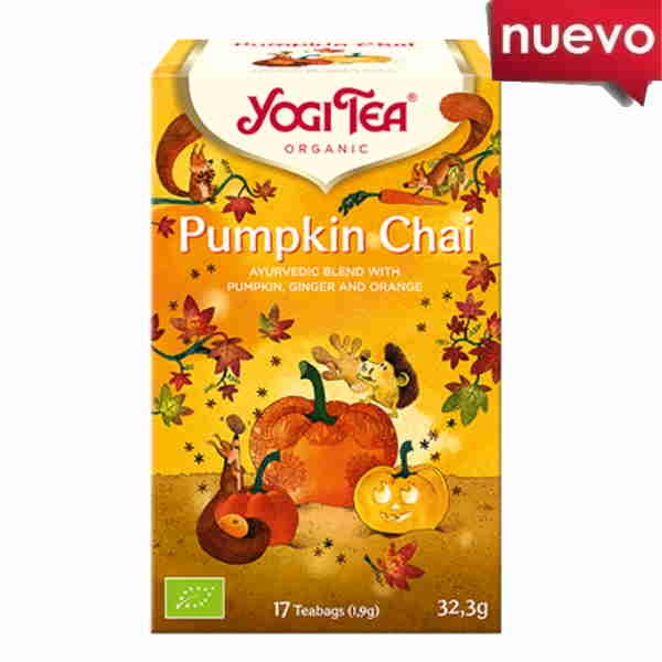 Pumpkin Chai 17 Filtros Yogi Tea