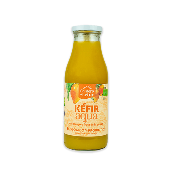 Kefir Agua Mango Y Fruta De La Pasion 500 Ml