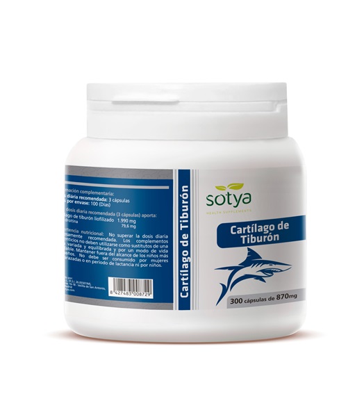 Sotya Cartilago De Tiburón 300 Cap 870 Mg