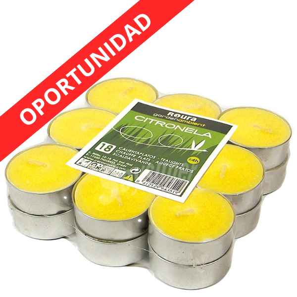 Calientaplatos Pack 18Uds Altaflama. Roura
