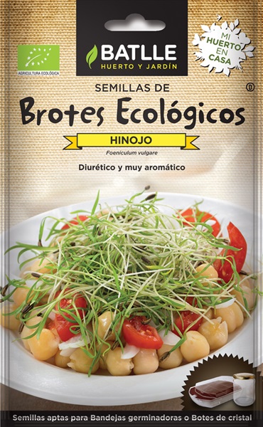 Semillas Ecológicas De Brotes De Hinojo Batlle