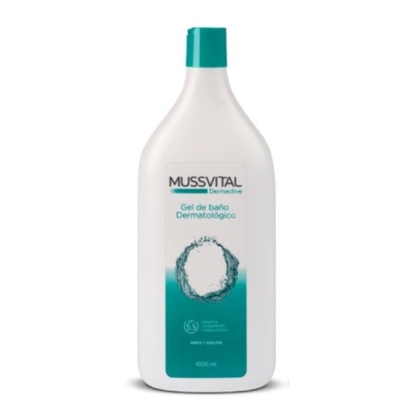 Mussvital Dermactive Gel De Baño + Colageno 1 L