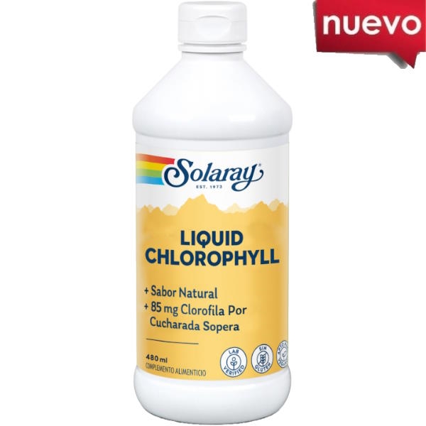 Clorofila Liquida 480 Ml. - Solaray