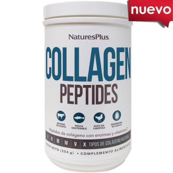 Nature Plus Collagen Peptides +Vit C 254 Gr