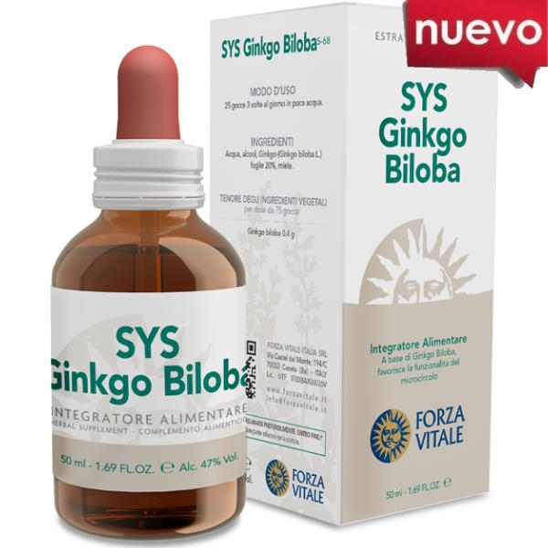 Sys Ginkgo Biloba 50Ml. Forza Vitale