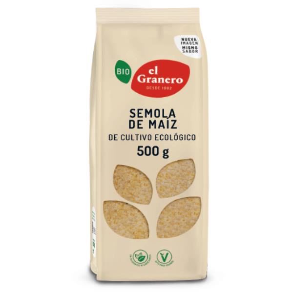 Semola De Maiz Integral Bio 500Gr.  El Gra.