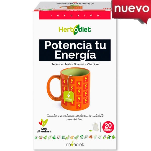 Novadiet Herbodiet Potencia Tu Energia 20 Filtros