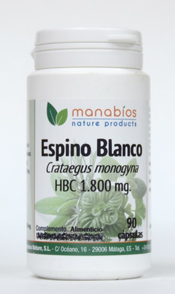 Manabios Espino Blanco 90 Capsulas De 4,500 Mg