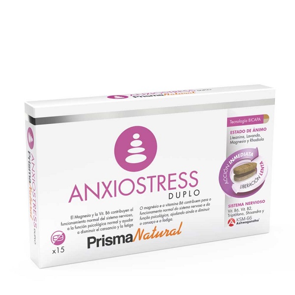 Anxiostress Duplo 15 Comp Prisma Natural