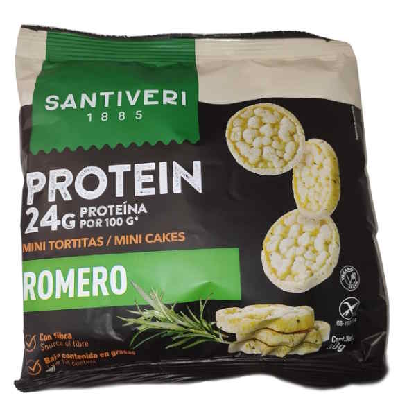 Mini Tortitas Protein Romero 50Gr - Santiveri