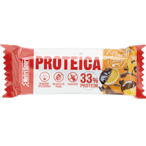 Barritas Proteica Choco Naranja 44Gr - Nutrisport