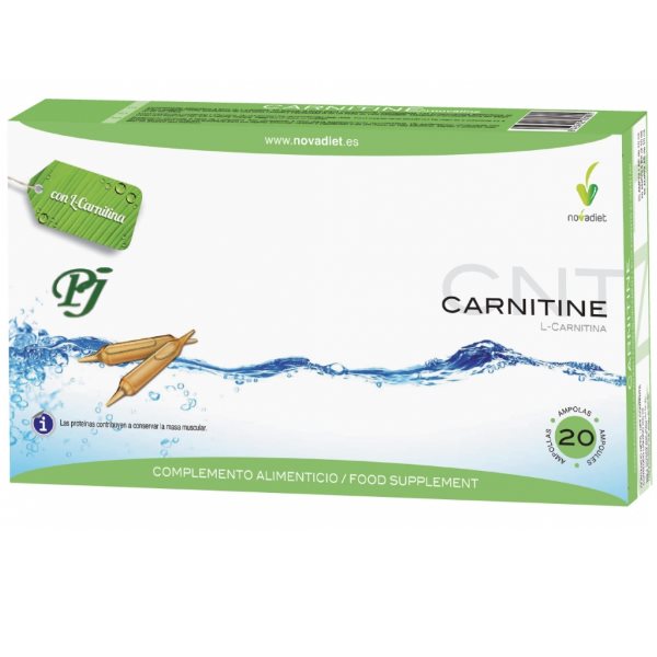 L-Carnitina Ampollas 20X10Ml - Novadiet