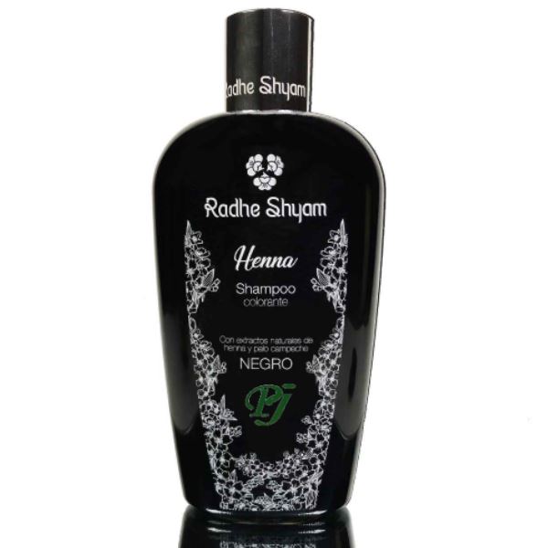Champu Hennas Negro 250Ml - Radhe Shyam