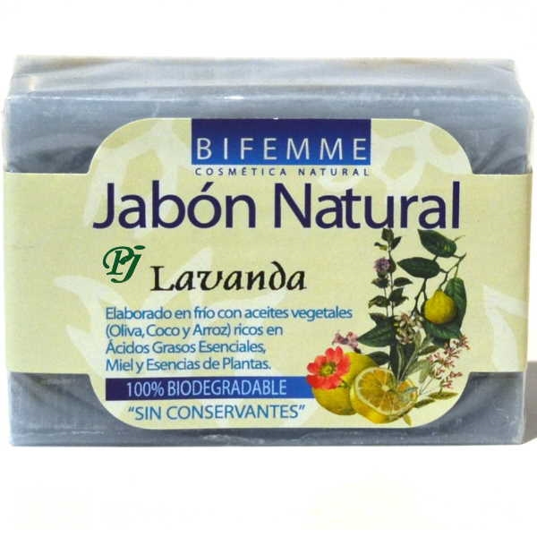Jabon Lavanda Pastilla Bifemme - Ynsadiet