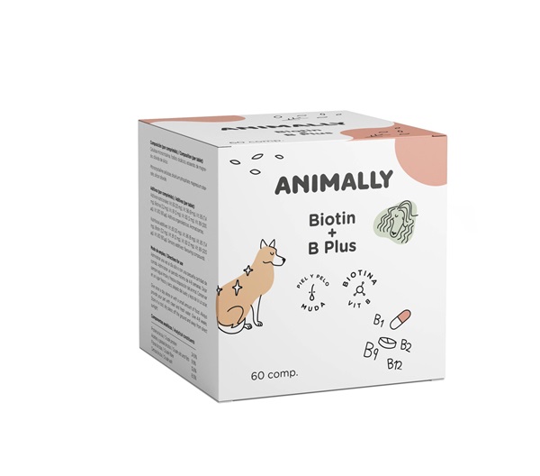 Animally Biotin + B Plus 60 Comprimidos