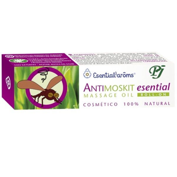 Antimoskit Roll-On Esencial 10 Ml. - Dietéticos Intersa