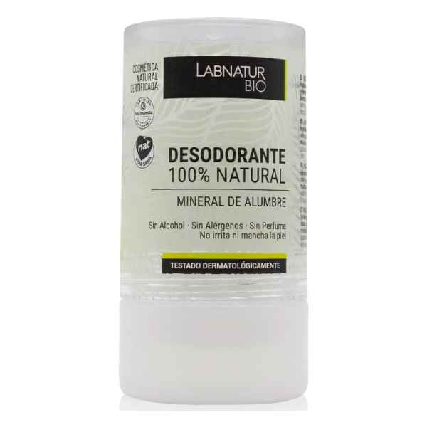 Desodorante Alumbre Bio Piedra Natural Stick 120 G. - Labnatur Bio