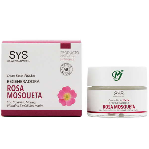 Crema Facial Noche Rosa Mosqueta 50Ml - Sys