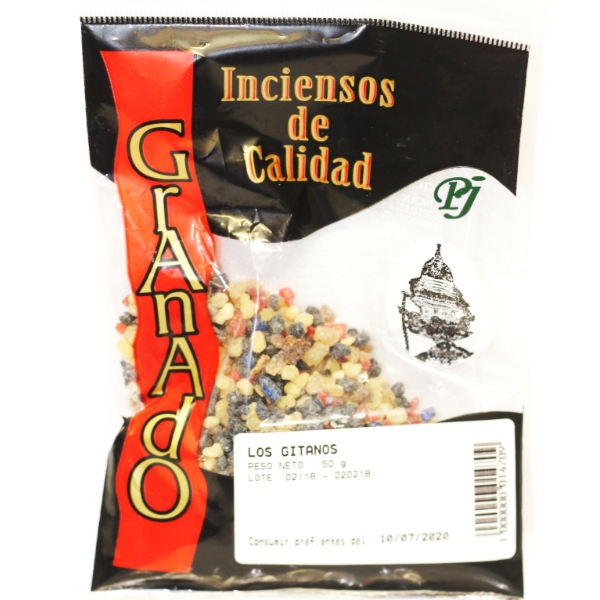 Incienso Los Gitanos Bolsa 50 Gr. - Granado y Bencano
