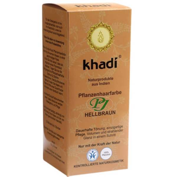 Henna Castaño Claro Pura Eco 100Gr - Khadi