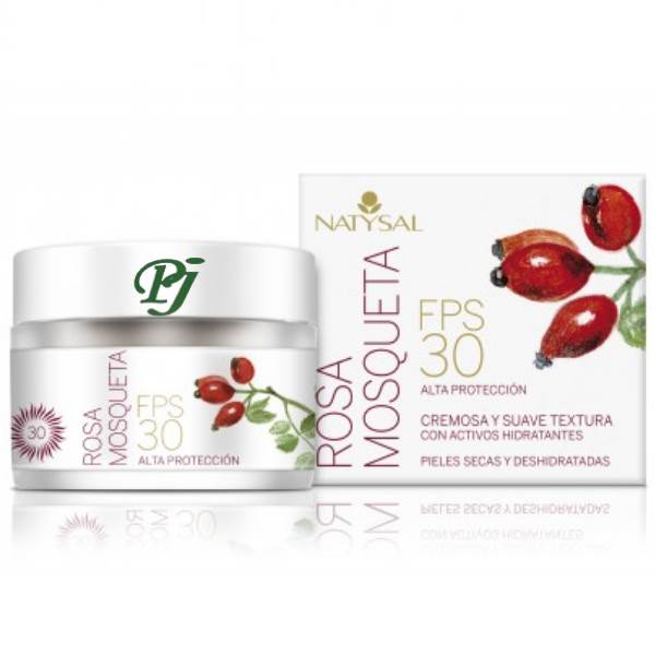 Crema Rosa Mosqueta Solar Spf 30 50 Ml. - Natysal