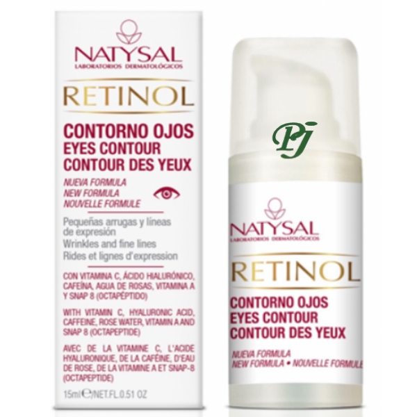 Retinol Gel Contorno Ojos 15 Ml. - Natysal