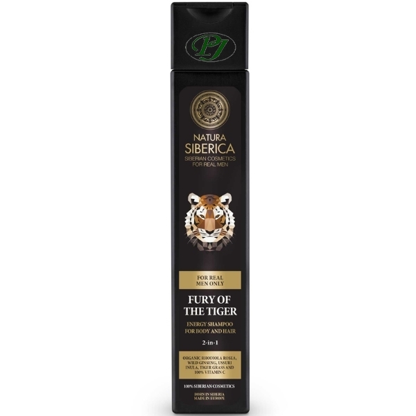 Champu Energizante Tigre Men 250Ml - Natura Siberica