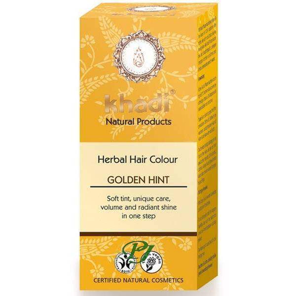 Henna Rubio Toque Dorado Eco 100Gr - Khadi
