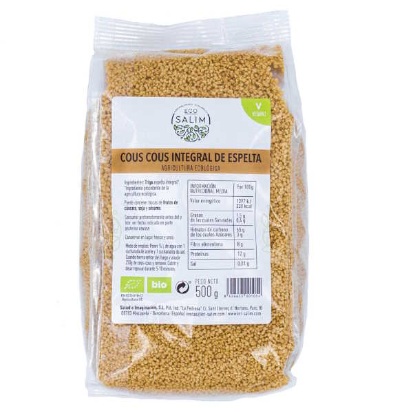 Eco-Salim Cuscus Ecoegral Espelta 500 Gr. (15)