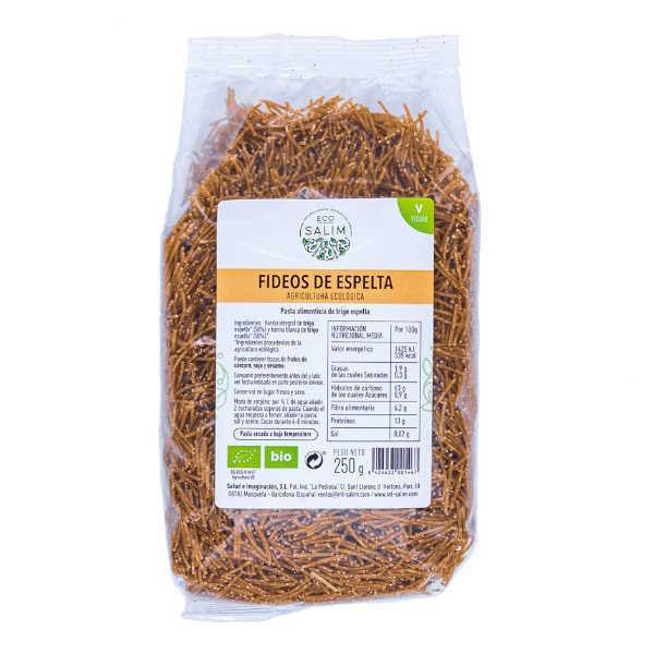Eco-Salim Fideos Espelta Eco 250 Gr. (15)
