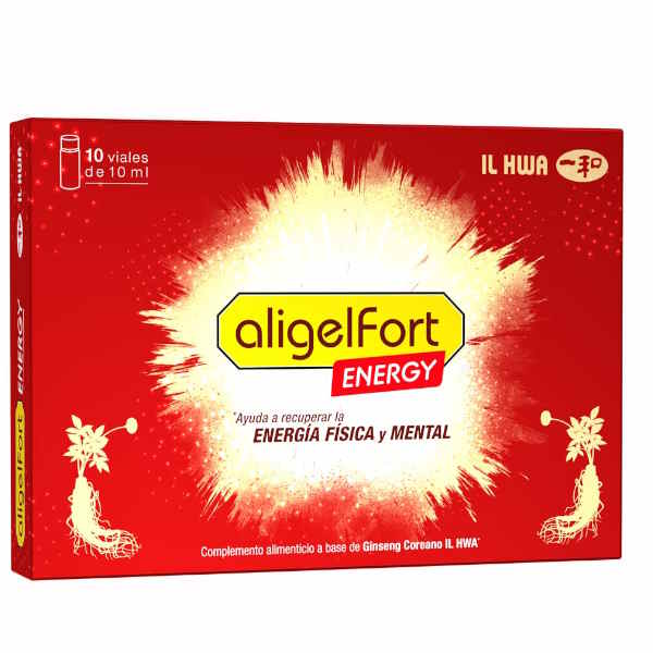 Aligel Fort Energy 10 Viales 10Ml.