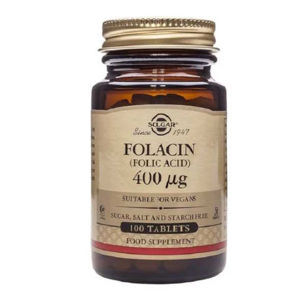 Solgar Folato 100 Comprimidos 400Mcg.