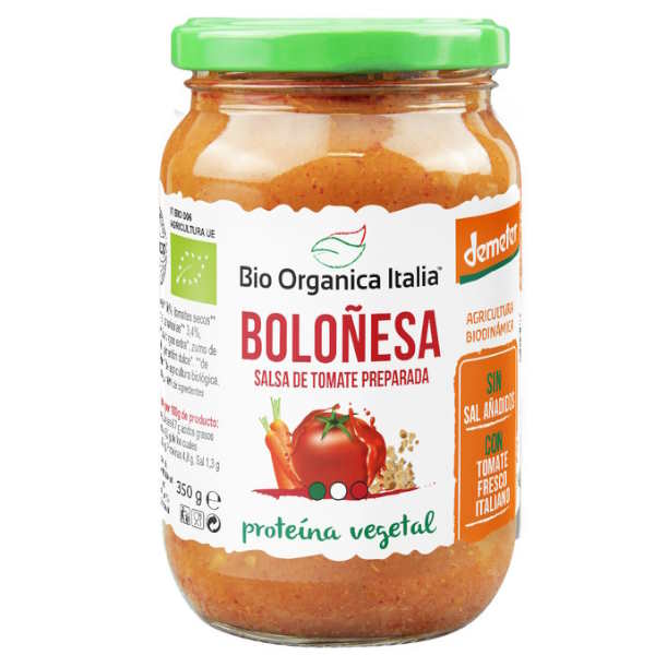 Salsa Tomate Boloñesa Bio Organica 350 Ml. - Demeter