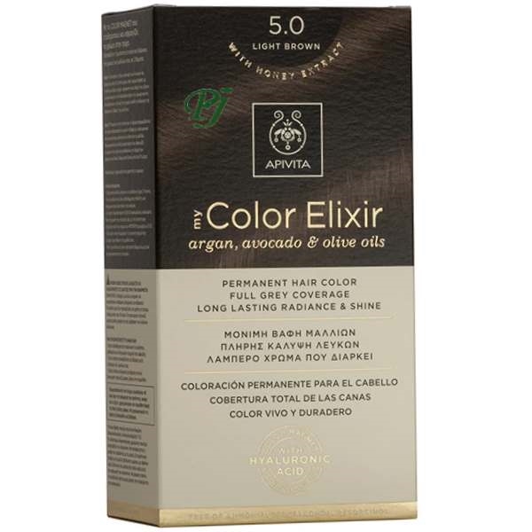 Tinte Mce. 5.0 Castaño Claro - Apivita