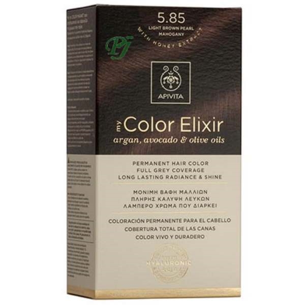 Tinte Mce. 5.85 Castaño Claro Caoba - Apivita