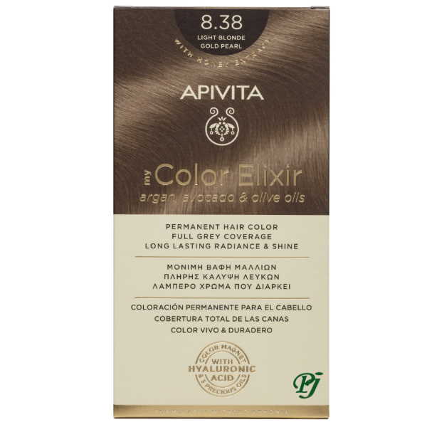 Tinte Mce. 8.38 Rubio Claro Beige - Apivita