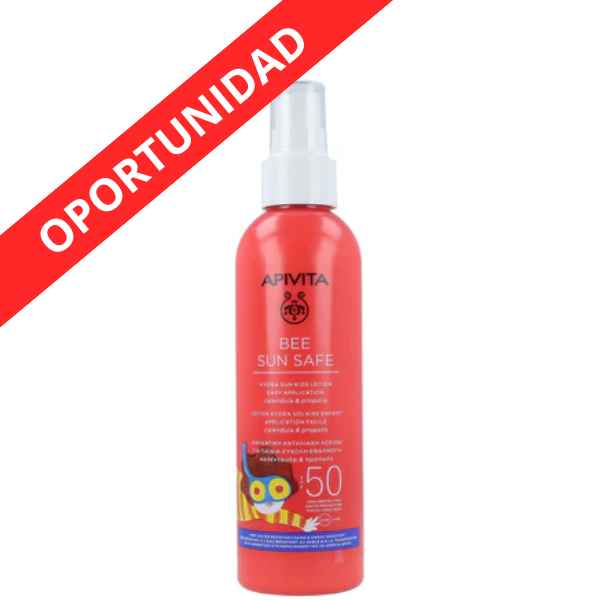 Apivita Solar 50 Spray Niños 200 Ml.+ Puzles + Col