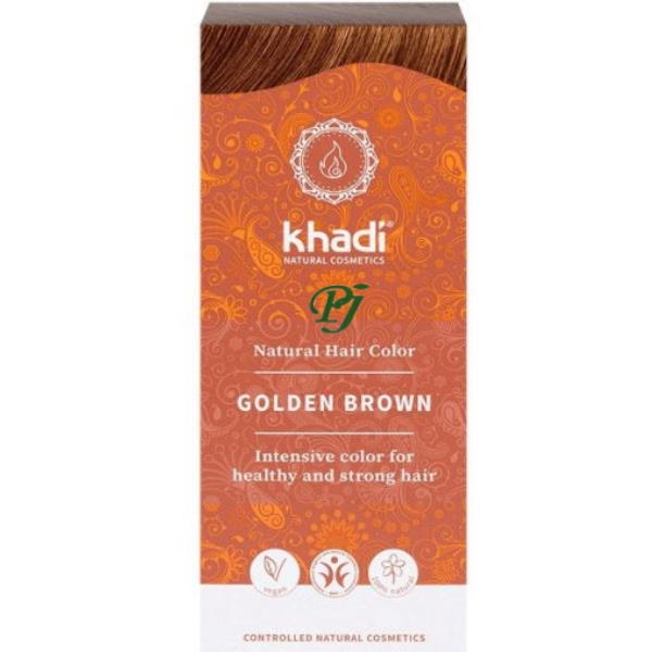 Henna Castaño Dorado Eco 100Gr - Khadi