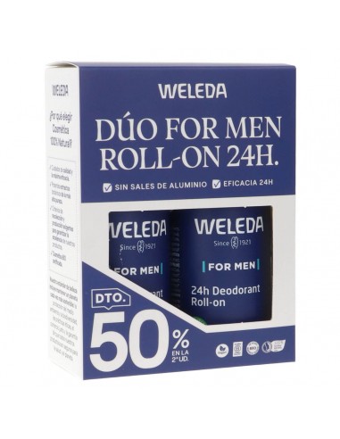 Duplo Roll On Hombre 2X50Ml 2ª Ud 50% Dto. - Weleda