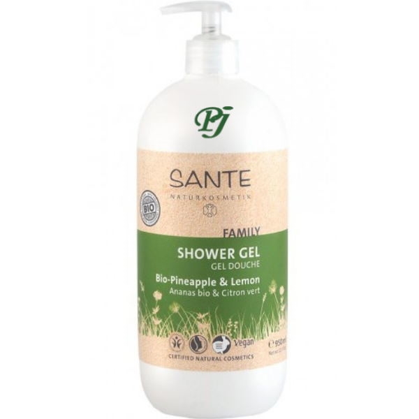 Gel Bio De Ducha Piña Y Limon 950 Ml. - Sante