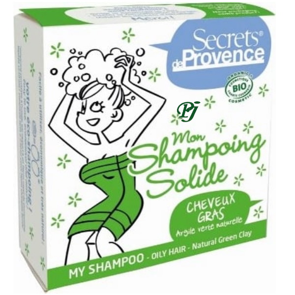 Champu Solido Cabello Graso 85Gr - Secrets De Provence