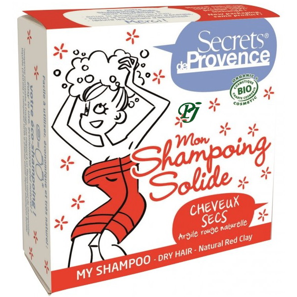 Champu Solido Cabello Seco 85Gr - Secrets De Provence