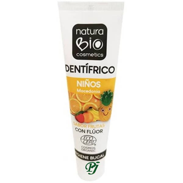 Dentifrico Macedonia Infantil 75 Ml. - NaturaBio