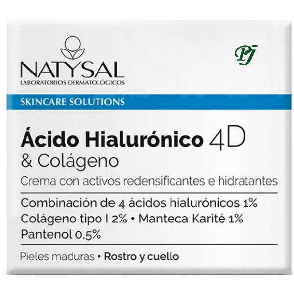 Acido Hialuronico 4D & Colageno 50 Ml. - Natysal